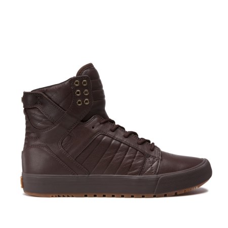 Supra Skytop Cw Sjokolade Høye Sneakers Dame [NO-1-U301]